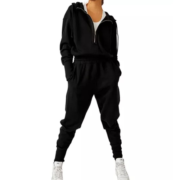 FP Movement by Free People Pants - Free people training day hooded onesie.